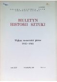 Biuletyn historii sztuki Nr 1 do 4 / 82
