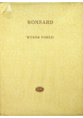 Ronsard Wybór poezji