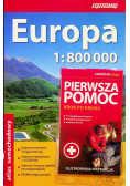 Atlas samochodowy Europa 1 800 000