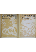 Saint Simon Pamiętniki Tom I i II