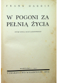 W pogoni za Pełnią Życia 1937 r.
