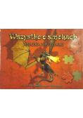 Wszystko o smokach, książka z puzzlami