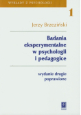 Badania eksperymentalne w psychologii i pedagogice