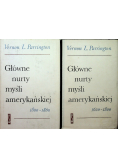Główne nurty myśli amerykańskiej Tom 1 i 2