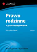 Goettel Mieczysław - Prawo rodzinne w pytaniach i odpowiedziach