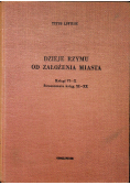 Dzieje Rzymu od założenia miasta Księgi VI X