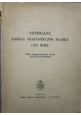Generalne tabele statystyczne Śląska 1787 roku