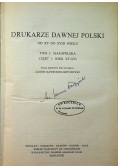 Drukarze dawnej Polski od XV do XVIII