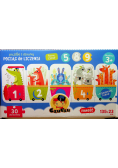 Puzzle z dziurką Pociąg do liczenia