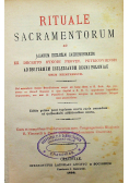 Rituale Sacramentorum 1892 r