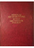 Rytmy Abo Wiersze Polskie Reprint 1601 r.