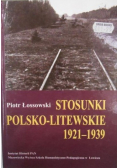 Stosunki polsko  litewskie 1921  1939