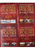 Historia Polski 4x Tomy