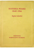 Historia Polski 1648 - 1764