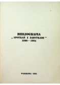 Bibliografia spotkań z zabytkami 1990 - 1994