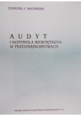 Audyt i kontrola wewnętrzna w przedsiębiorstwach
