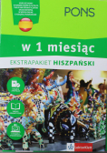 Hiszpański w 1 miesiąc z 3 tablicami językowymi i kursem online