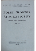 Polski słownik biograficzny Tom XIV
