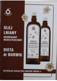 Olej lniany budwigowy nieoczyszczony