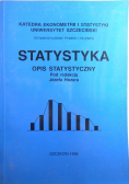 Statystyka opis statystyczny