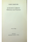 Knechte Christi Meditationen zum Priestertum