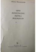 Opis fonetyczny języka polskiego