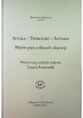 Sztuka twórczość artysta Wybór pism z filozofii ekspresji