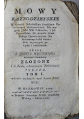 Mowy kaznodzieyskie Tom I 1804 r.