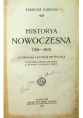Historya nowoczesna 1788 1805 1906r.