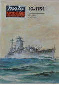 Mały modelarz Nr 10 - 11 / 90 Pancernik brytyjski Rodney