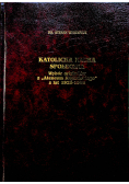 Katolicka nauka społeczna