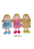 Lalka pluszowa 30cm L0381 1szt.mix