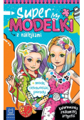 Supermodelki z naklejkami. Kolorowanka