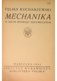 Mechanika w swym rozwoju historycznym, 1924 r.