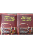 Wentylacja klimatyzacja ogrzewanie 2 segregatory Tom I i II
