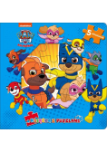 Psi Patrol Książka z puzzlami