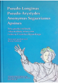 Pseudo longinus pseudo Arystydes Anonymus Seguerianus Apsines