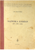 Nazwiska Łodzian