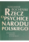 Rzecz o psychice narodu polskiego