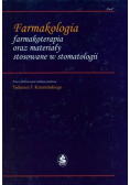 Farmakologia farmakoterapia oraz materiały stosowane w stomatologii