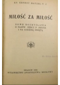 Miłość za Miłość 1936 r.