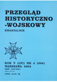 Przegląd historyczno wojskowy nr 4