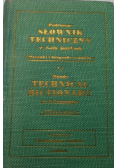 Podręczny słownik techniczny w sześciu językach 1947 r.
