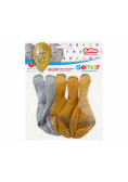Balony Premium Happy New Year 6szt