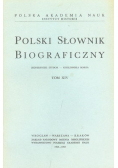 Polski słownik biograficzny tom XIV
