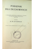 Poradnik dla duchownych 1904r