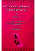 Antologia tekstów filozoficznych Część 1