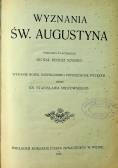Wyznania Św Augustyna 1912 r