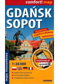 Gdańsk Sopot 1:26 000 plan mini 2023