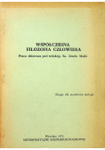 Współczesna filozofia człowieka